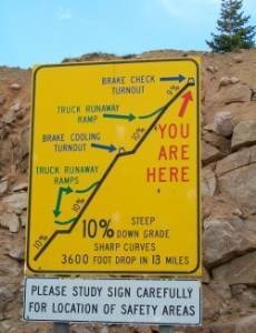 Steep Grade Ten Percent